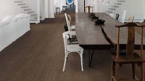 230 SF Wicanders Tweedy Coffee Cork Flooring