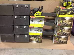 Pallet of Assorted Ryobi Chainsaws Customer Returns SEE PICTURES
