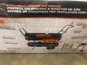 180K or 220K BTU Forced-Air Kerosene Portable Heater by Dyna-Glo Pro in good conditions