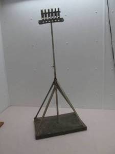 pulleys on stand