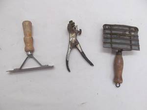 vintage animals care tools