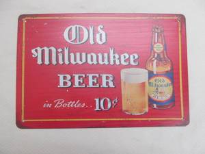 old Milwaukee sign