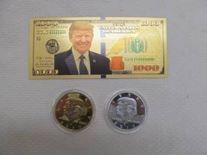 trump commeriative coin, currency