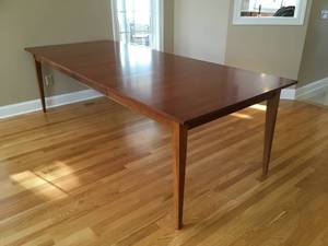 lot 1 image: Ethan Allen Impressions Cherry Wood Dining Table