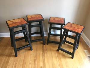 lot 18 image: Four Stools