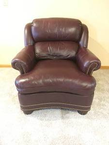 lot 34 image: Hancock & Moore Leather Armchair