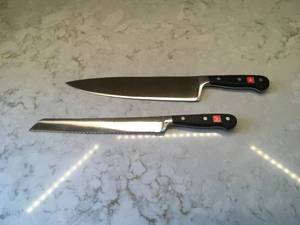 lot 91 image: Pair of Wusthof Kitchen Knives
