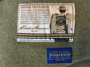 lot 103 image: Pendleton Heritage Field Blanket