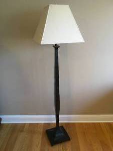 lot 141 image: Black Floor Lamp