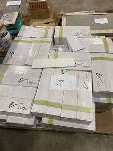 lot 1 image: 4x16 White Tile 1 Pallet Approx 450sqft