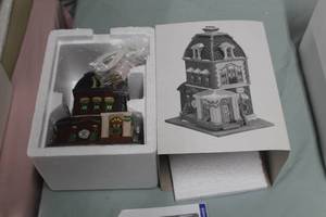 lot 78 image: Department 56 Haberdashery from The Heritage Village Collection Christmas In The City Series #5531-0