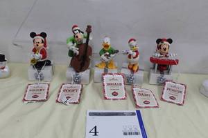lot 4 image: Lot of (5) Hallmark Disney Wireless Band - Mickey, Goofy, Donald, Daisy, Minnie