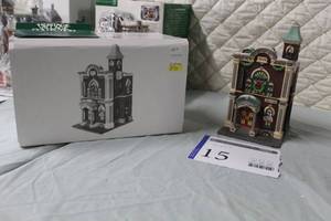 lot 15 image: Department 56 Arts Academy from The Heritage Village Collection Christmas In The City Series #5543-3