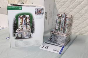 lot 16 image: Department 56 Clark Street Automat from The Heritage Village Collection Christmas In The City Series #56.58954