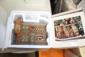 lot 45 image: Department 56 Main Street Memories State Farm Mutual 75th Anniversary Profiles Collection