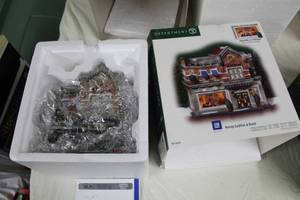 lot 36 image: Department 56 Hensley Cadillac & Buick from The Heritage Village Collection Christmas In The City Series