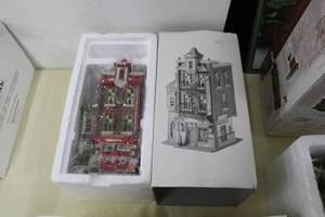 lot 69 image: Department 56 Wongs In Chinatown from The Heritage Village Collection Christmas In The City Series #5537-9