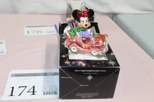 lot 174 image: Christopher Radko Collection Mickey Mouse Santa Car