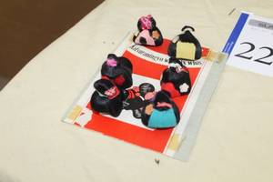 lot 227 image: Katsuraningyo with six Wigs