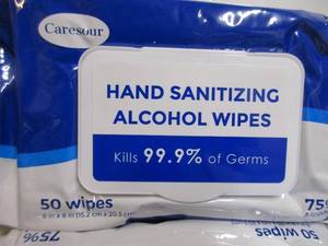 Hand Sanitizing Wipes