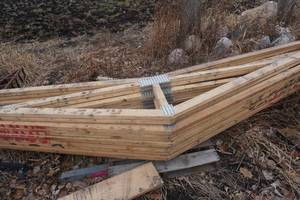 11 - Brand New Roof Trusses