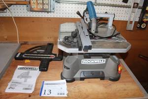 lot 13 image: Blade Runner Table Saw RK7321 with Circle Cut Accessory RW9261