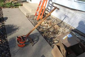 lot 94 image: Vintage Craftsman Tiller 18420