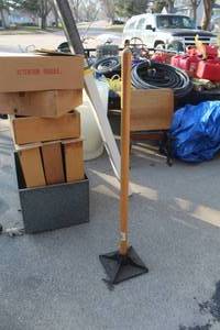 lot 119 image: Hand Tamper 8x8