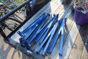 lot 56 image: Lot of (6) Trojan Sawhorse Bases