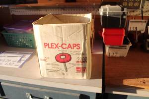 lot 126 image: Lot of (1-Partial Box) Simplex Nails, Inc. Plex-Caps 2