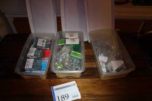 lot 189 image: Screws, Bolts, Misc. Hardware