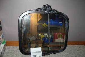 lot 205 image: Decorative Frame Mirror Wall Dcor