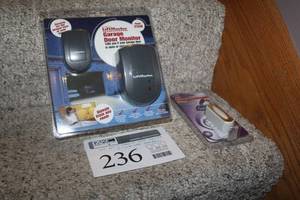 lot 236 image: LiftMaster Professional Garage Door Monitor 915LM, Zenith Wireless Push Button Doorbell
