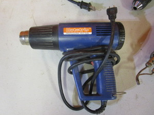 lot 67 image: Heat Gun, Jig Saw, Drill, Soldering Gun
