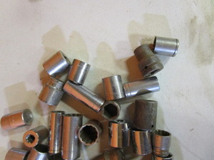 lot 77 image: Misc. Lot of Larger Sockets