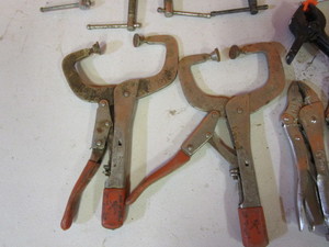 lot 79 image: Misc. Vice Grips & Clamps
