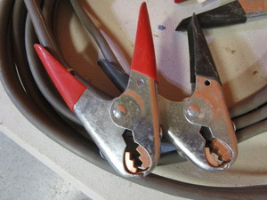 lot 87 image: Heavy Gauge Booster Cables