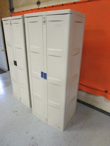 lot 31 image: (2) Suncast ShopGarage Cabinets 18x30x72