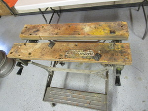 lot 43 image: Black & Decker Workmate Table