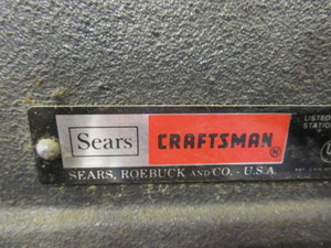 lot 9 image: Craftsman JointerPlaner