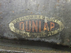 lot 10 image: Dunlap Wood Lathe wShop Cart