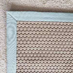 Jute Twine Knotted Area Rug  5 x 8