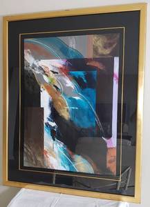Bernard Prince Modern Abstract Titled Bountiful Overture