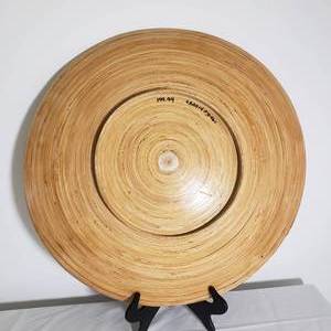 Decorative Wooden Charger Plate