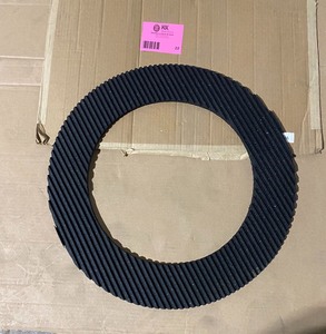 lot 22 image: TECHNOFLEX 24 IN. RECYCLED RUBBER WATER HEATER TANK CUSHION NOT USED SEE PICS