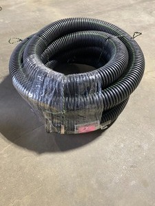 lot 40 image: ADVANCED DRAINAGE SYSTEMS 4 IN. X 50 FT. CORRUGATED PIPES DRAIN PIPE PERFORATED NOT USED SEE PICS