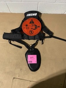 lot 44 image: ECHO 4-POINT PREMIUM BRUSH CUTTER TRIMMER HARNESS OPEN BOX SEE PICS