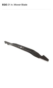lot 61 image: EGO 21 IN. MOWER BLADE NOT USED SEE PICS