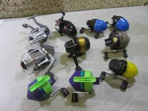 lot 69 image: Lot of 10 Assorted Fishing Reels  C...
