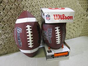 lot 97 image: 2 Footballs  EW4...